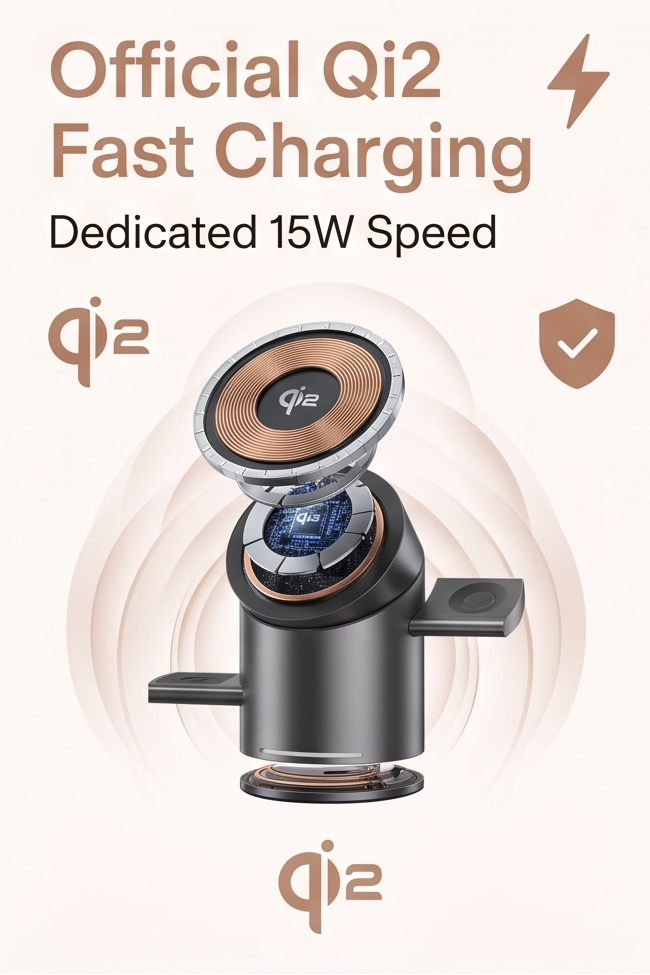 ZenithDock™ Premium 3-in-1 Magnetic Hub