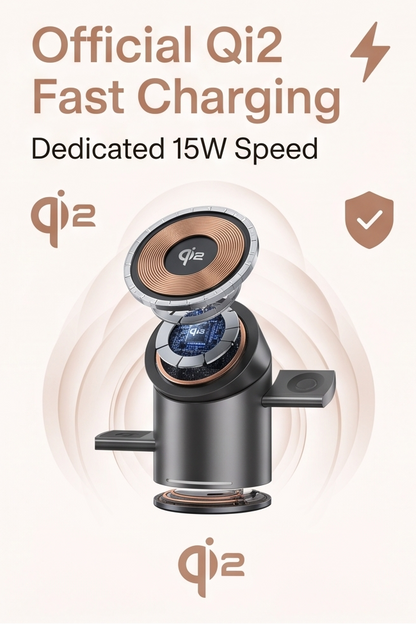 ZenithDock™ Premium 3-in-1 Magnetic Hub